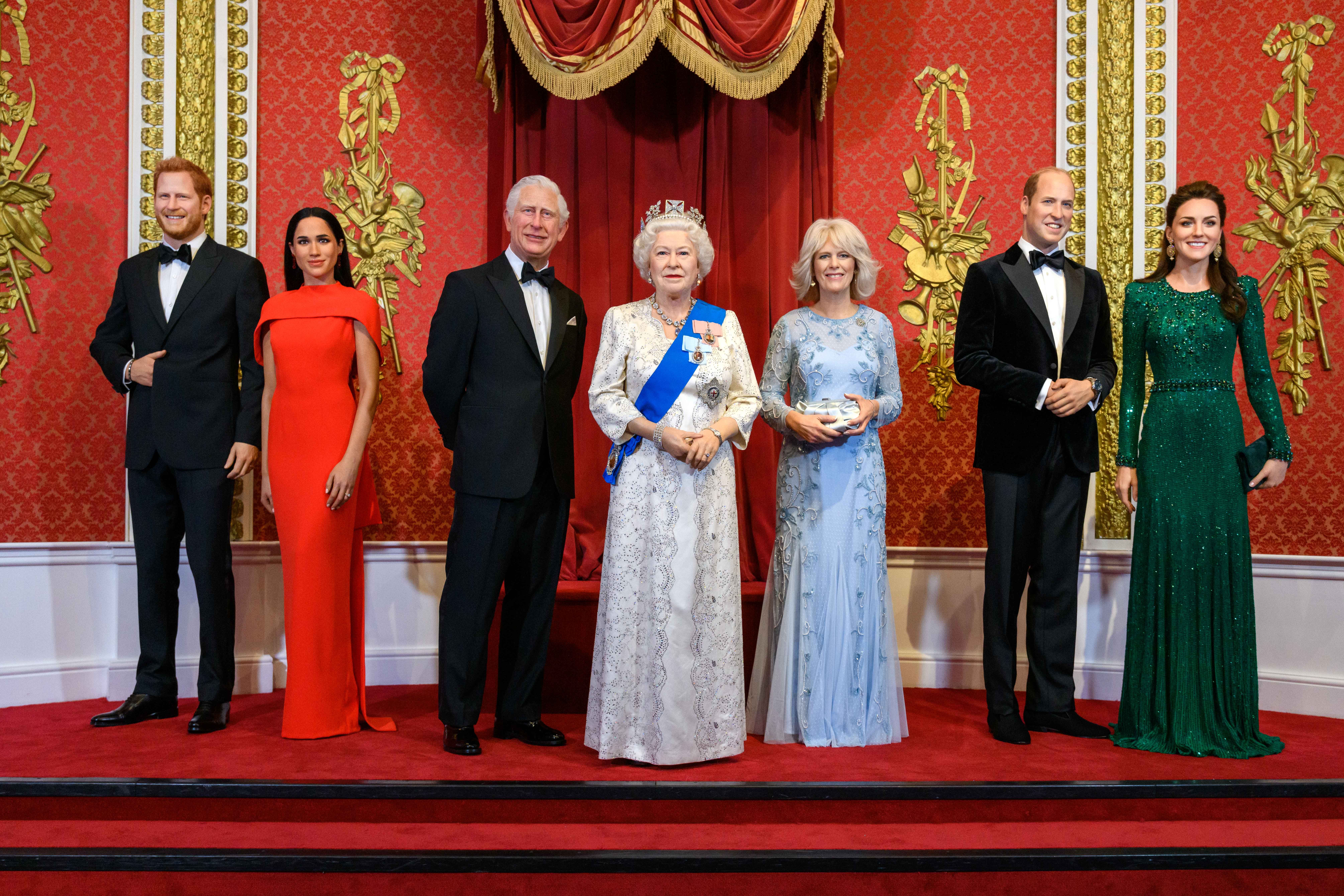 Фигуры британской королевской семьи